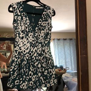 Zara Leopard  Romper